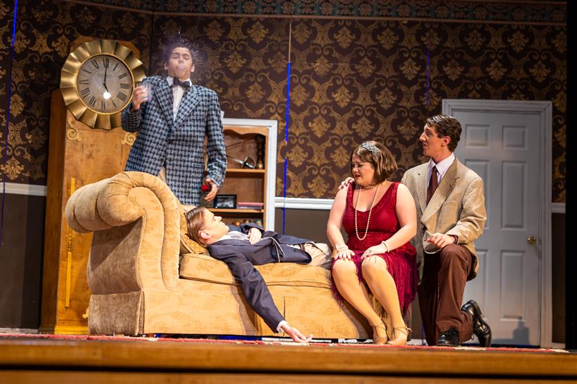 Page High students onstage